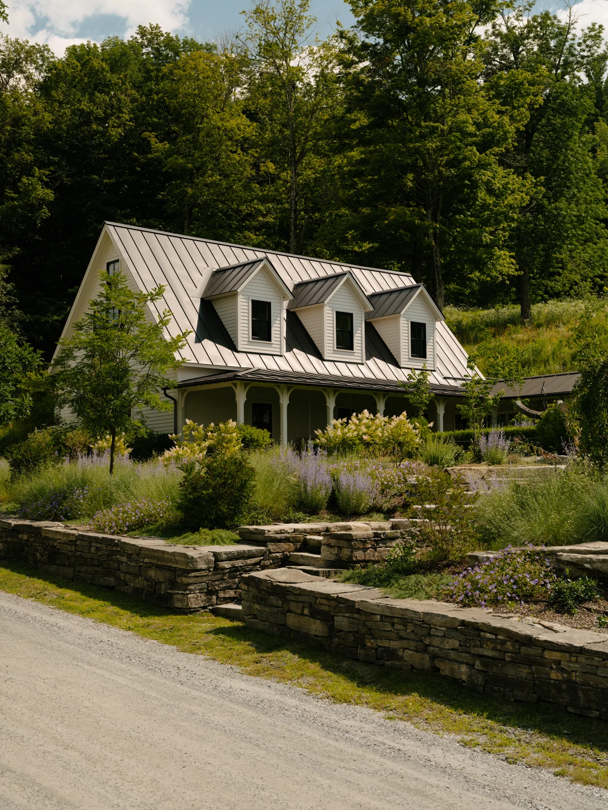 The approach to the house and front porch.